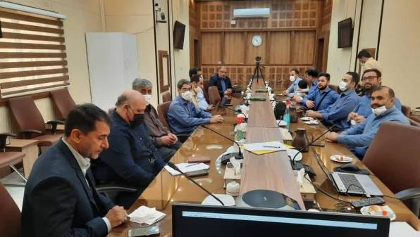 اولین جلسه هماهنگی رابطین بسیج برق اهواز برگزار شد