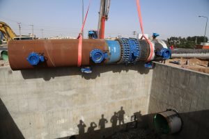 پایان عملیات تغییر خط آبرسانی شاهین شهر