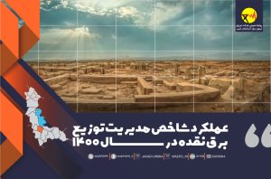 در سال 1400 بیش از 307 میلیارد ریال طرح برق‌رسانی در سطح شهرستان نقده اجرا شده است