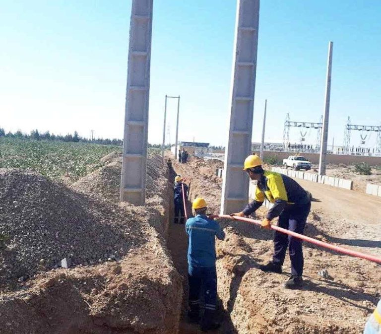 فاز نخست پروژه احداث فیدرهای 20 کیلوولت پست 63 کیلوولت شهرستان دامغان