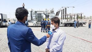 ثبت رکورد زمان انتقال پست سیار ۱۳۲ کیلوولت مابین شمال و جنوب استان کرمان