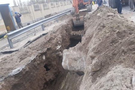 شروع عملیات اتصال خط انتقال فاضلاب خاوران به شبکه فاضلاب شهری تبریز