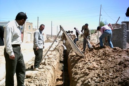 رفع مشکل کمبود آب ۶ روستای شهرستان خرمدره