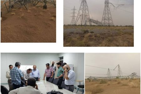تلاش‌های فوری برای رفع خرابی‌های شبکه برق در مناطق جنوب استان کرمان