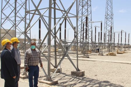 بازدید مدیرعامل شرکت برق منطقه ای سمنان از روند پیشرفت پروژه احداث بی های جدیدو توسعه واحدهای نیروگاهی نیروگاه ۴۰۰ قدس