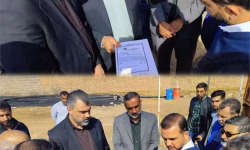 آغاز پروژه آبرسانی به روستای قلعه سحر در اهواز