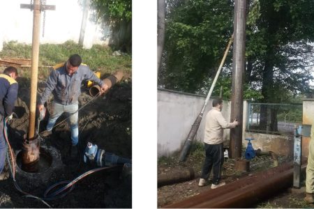 توسعه، اصلاح و بازسازی بیش از ۱۱ کیلومتر شبکه توزیع آب شرب در شهرستان خمام