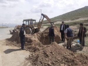 اصلاح شبکه آبرسانی روستای گیروناویک خوی