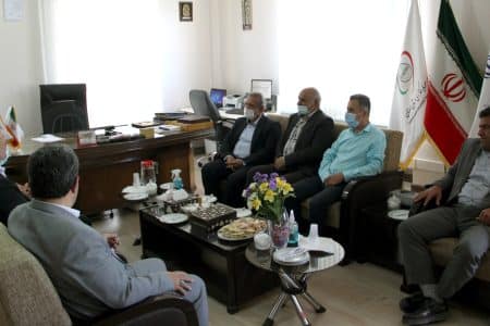 دیدار مدیرعامل شرکت برق منطقه‌ای سمنان با مدیرکل امور اقتصادی و دارایی استان سمنان
