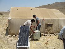 تحویل یک هزار پنل خورشیدی قابل حمل به عشایر کهگیلویه و بویراحمد