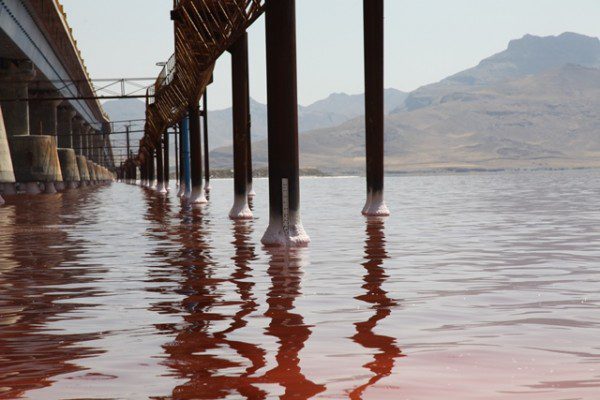 کاهش تراز دریاچه ارومیه