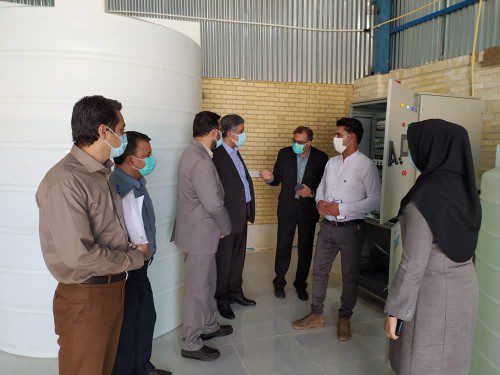 راه اندازی سامانه نوین گندزدایی الکترولیز در آبفای یزد