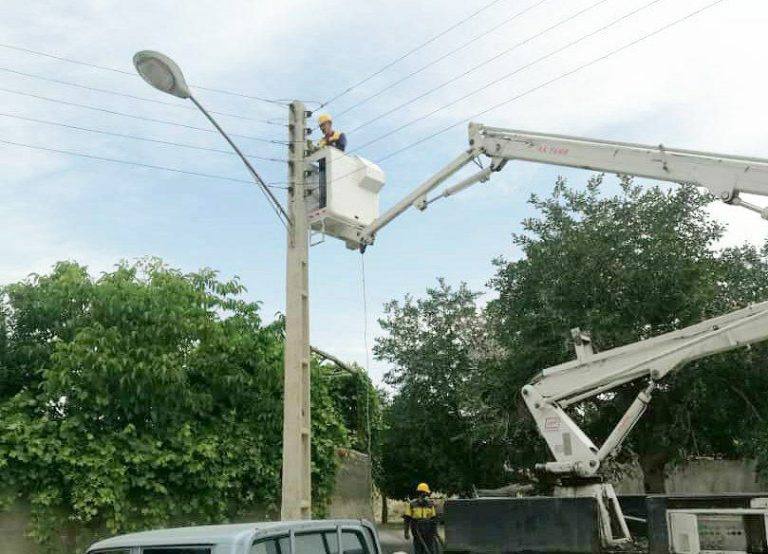 پروژه توسعه و بهینه سازی شبکه توزیع برق خیابان ساحلی شاهرود