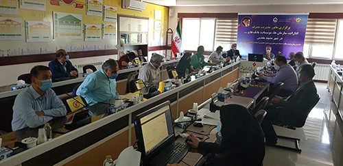 برگزاری مانور مدیریت مصرف ادارات و سازمان ها و بانک ها در مشهد