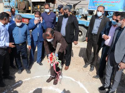 آغاز عملیات اجرایی پروژه ی آبرسانی به روستای حسن آباد سنجرلو