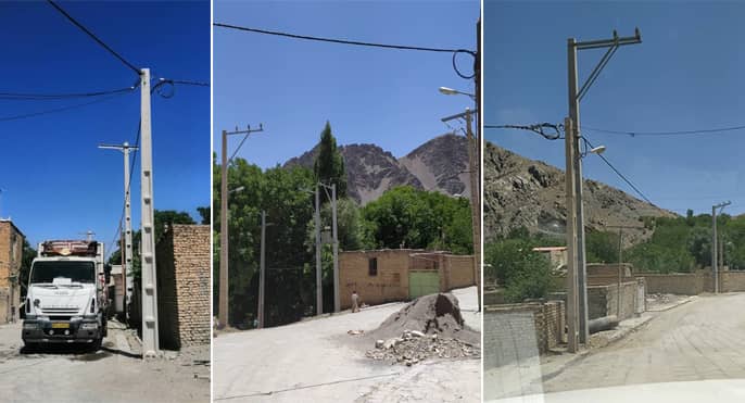 بهینه سازی شبکه های برق رسانی روستاهای شهرستان سامان