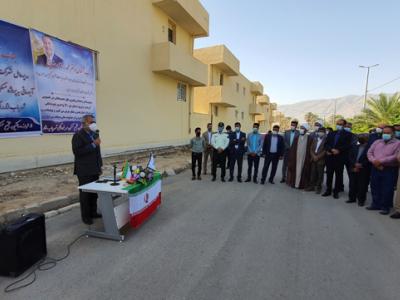 افتتاح پروژه آبرسانی به مسکن مهر شهر باب انار