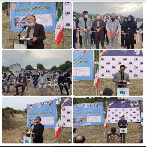 افتتاح ۴ پروژه آب منطقه ای گلستان در شهرستان کردکوی