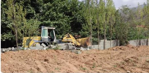 تخریب دیواره کشی و آزادسازی حریم رودخانه زیارت