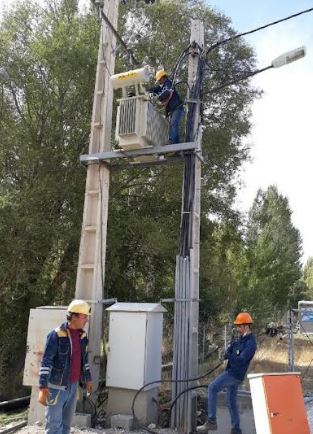 تامین برق منطقه گردشگری ازناو