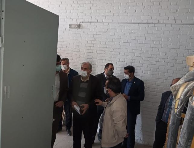 بازدید میدانی از حوزه بهره برداری شرکت توزیع نیروی برق استان اردبیل
