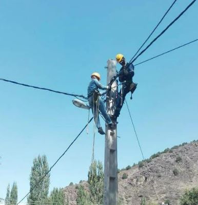 طرح بهینه سازی ۳۵ هزار متر شبکه توزیع برق در مهدیشهر