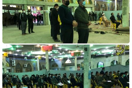 حضور همکاران اداره منابع آب کردکوی، بندرگز و ترکمن در مراسم یوم الله ۱۳ آبان