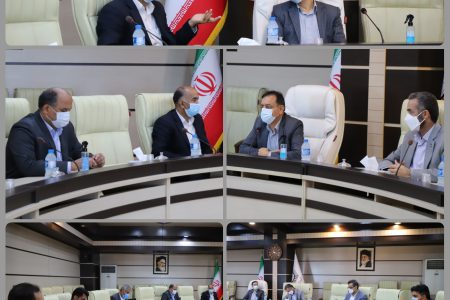 بررسی طرح‌های آبرسانی با حضور مدیرعامل شرکت آب و فاضلاب استان و شهردار بوشهر