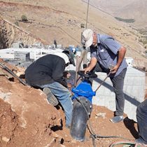 آب بیش از ۴۰۰ خانوار یک روستا در هرسین کرمانشاه پایدار شد