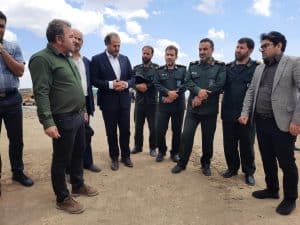 بازدید رئیس سازمان بسیج سازندگی کشور از پروژه های آبرسانی به ۵۰۰ روستای محروم استان
