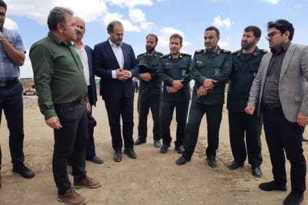بازدید رئیس سازمان بسیج سازندگی کشور از پروژه های آبرسانی به ۵۰۰ روستای محروم استان