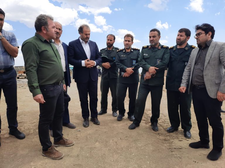 بازدید رئیس سازمان بسیج سازندگی کشور از پروژه های آبرسانی به ۵۰۰ روستای محروم استان