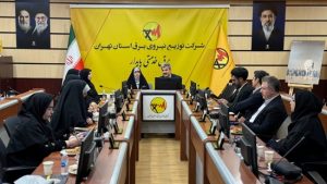 تجلیل از مجاهدت بانوان شرکت توزیع برق استان تهران در روزهای جنگ تحمیلی سوم