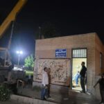 تعویض پمپ چاه مستقیم به شبکه شماره ۱۴ شهر خوی به علت ماسه‌دهی چاه