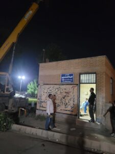 تعویض پمپ چاه مستقیم به شبکه شماره ۱۴ شهر خوی به علت ماسه‌دهی چاه