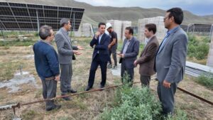 شتاب در توسعه انرژی‌های پاک در اردبیل؛ بازدید مدیران ارشد ساتبا از پروژه‌های خورشیدی