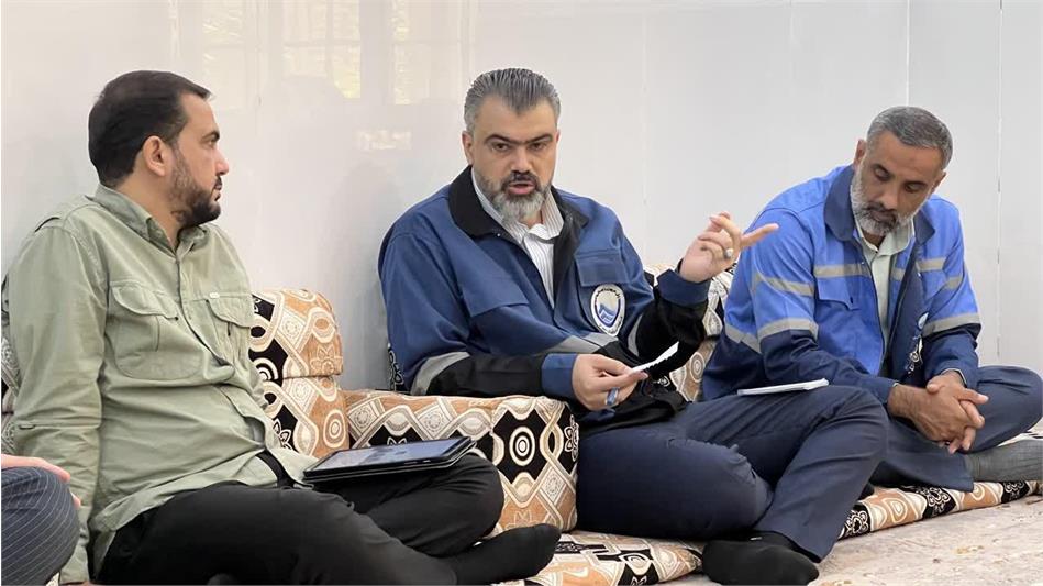 بررسی معضلات و مشلات بخش سویسه توسط آبفا اهواز