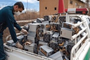 کشف ۸۱ دستگاه ماینر غیرمجاز در گلخانه و کارگاه‌های ری و ورامین