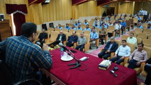 برگزاری دوره آموزشی کارکنان حوزه قرائت کنتور و وصول مطالبات آبفای استان یزد