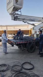 جمع‌آوری بیش از ۸ هزار متر کابل برق غیرمجاز در سیستان و بلوچستان