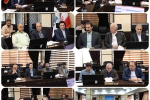 شصتمین جلسه شورای حفاظت منابع آب استان و کارگروه استانی سازگاری با کم آبی برگزار شد