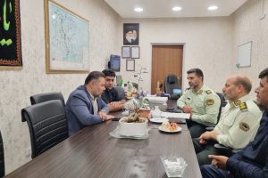 نشست مشترک آبفای رودبار قصران و نیروی انتظامی با هدف مقابله با متخلفین و حفظ منابع آبی