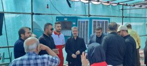 نظارت میدانی مدیرعامل توزیع برق البرز بر فرایند برق‌رسانی به مواکب و استراحتگاه‌های زائران رهبر شهید
