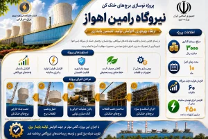 افزایش 60 مگاواتی ظرفیت تولید نیروگاه رامین برای تابستان امسال