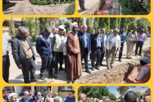 بازدید مسئولان ارشد استان از پروژه راهبردی فیدرگیری پست ۶۳ کیلوولت شفق