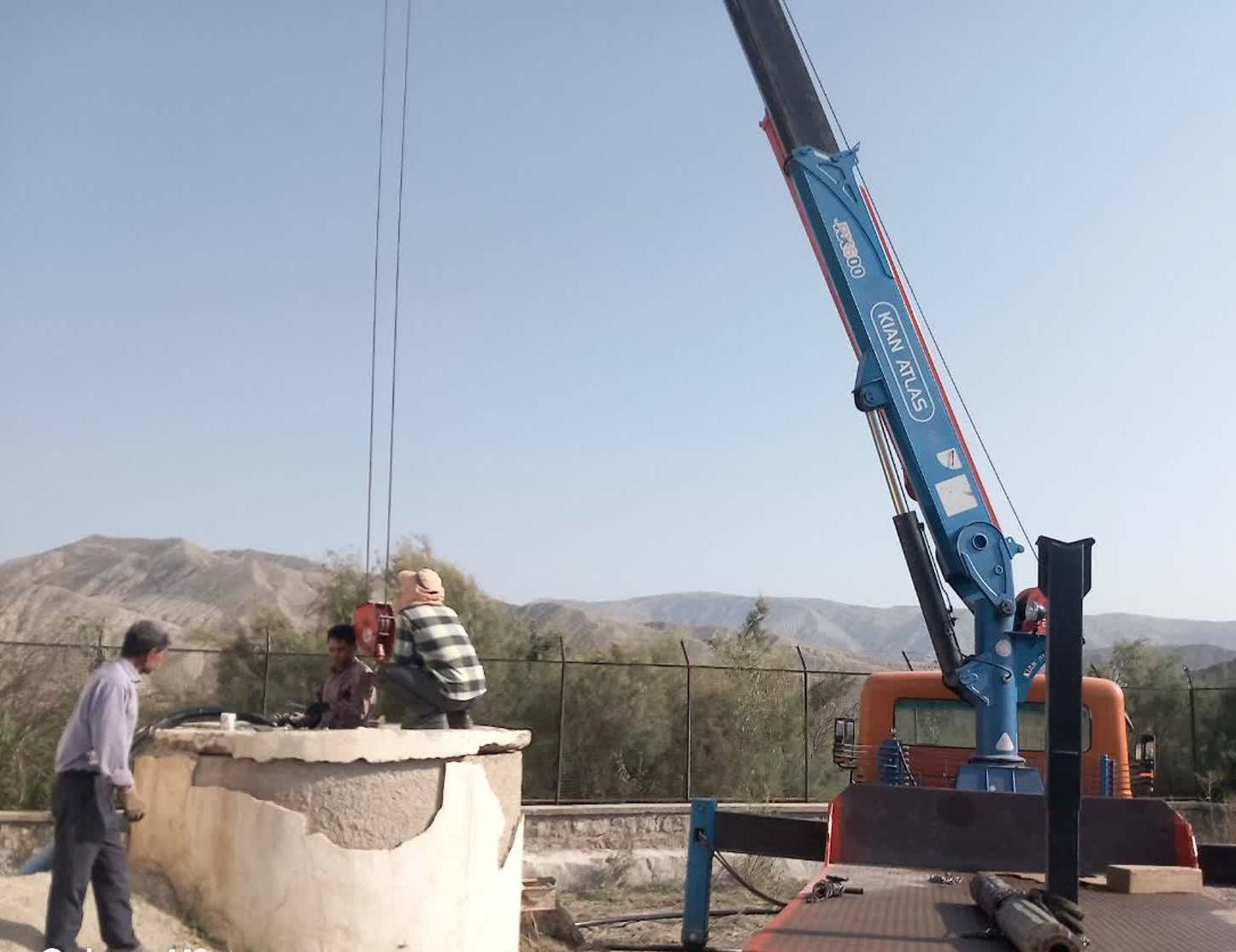 بازگشت پمپ چاه روستای کلاته‌یاور به مدار و تعویض پمپ روستای سلولی با اعتبار ۴۰۰ میلیون تومان