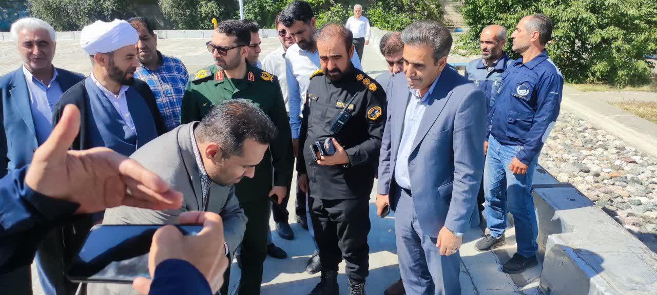 بررسی مسائل و مشکلات حوزه آب و فاضلاب شهرستان خوی با حضور مسئولان شهرستان