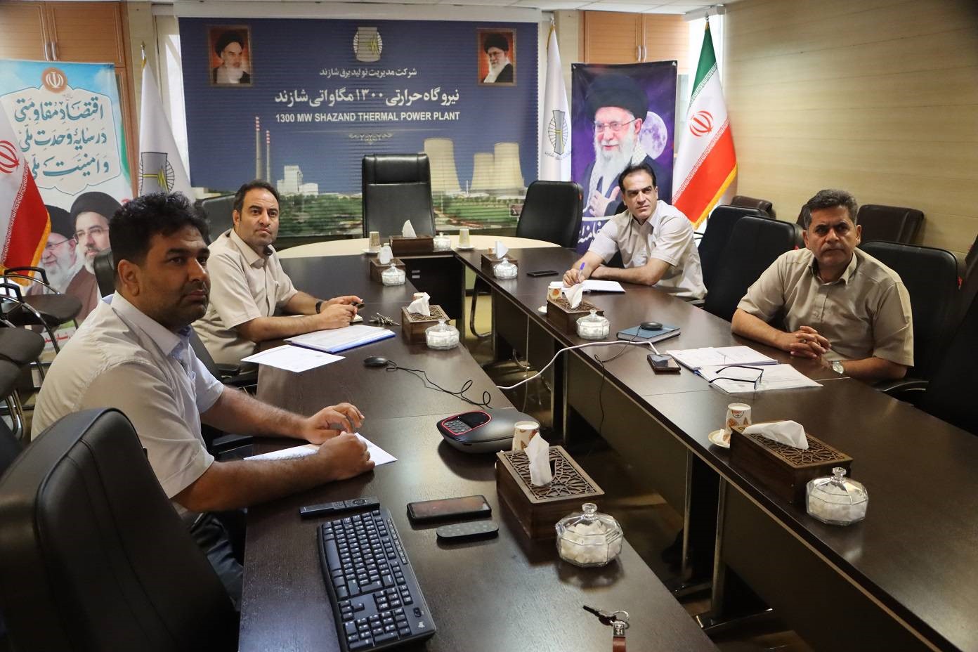 برگزاری جلسه تخصصی بررسی پروپوزال «مینیم‌فلو» در نیروگاه شازند جهت ارتقای بهره‌وری