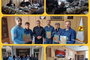 تقدیر از سیمبانان برتر شرکت توزیع برق شهرستان اصفهان در حوزه ایمنی و HSE