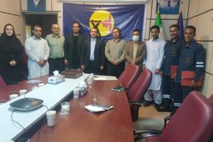 تقدیر از نفرات برتر عملکرد هفتگی پروژه ملی مهتاب در شرکت توزیع نیروی برق سیستان و بلوچستان